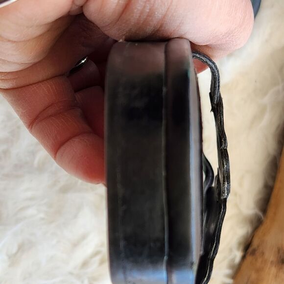 Vera wang Lavender label black sandals - Picture 3 of 13